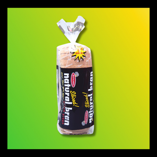 National Hardo Bran Bread Sliced 32oz – Jamaican Wheat & Bran Bread Loaf [Express Shipping Required]