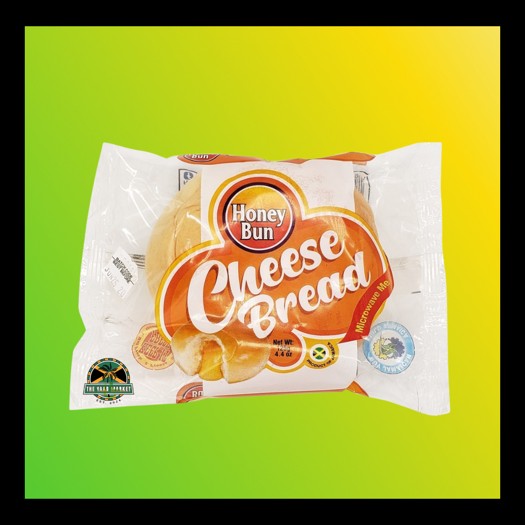 Honey Bun Cheese Bread – Jamaican Savory Baked Snack [Express Shipping Required]
