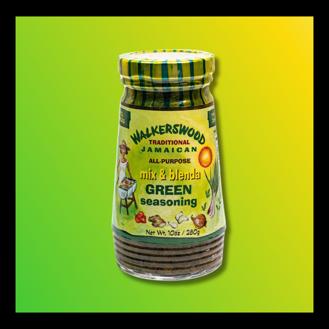 Walkerswood Green Seasoning 10oz – Authentic Jamaican Herb & Spice Marinade