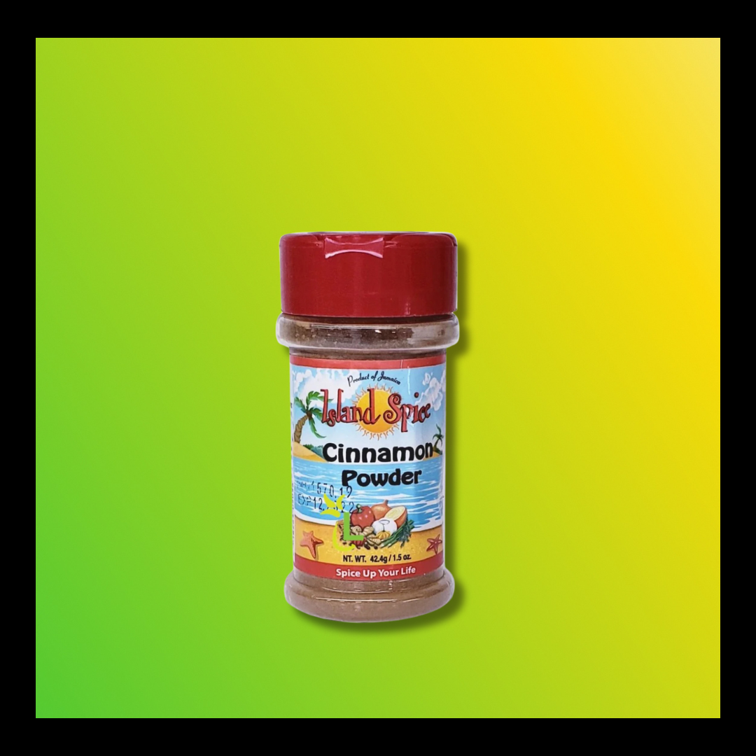 Island Spice Cinnamon Powder 1.5oz – Pure Ground Cinnamon for Baking and Beverages - The Yaad Market